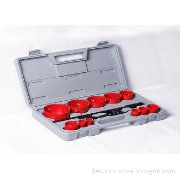 14PC HSS M3/ M42 Bimetal Hole Saw , Custom Pitch Teeth Hole